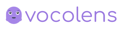 Vocolens AI voice journal logo